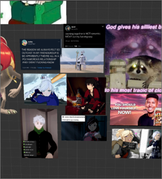 memes for artists wall on adobe areo